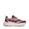 Sacha chunky leren sneakers paars