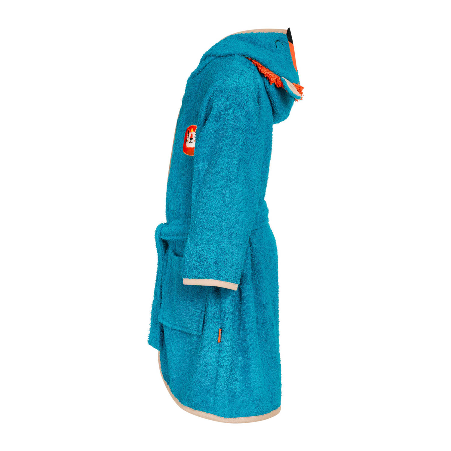 Playshoes badjas Jungle 3D blauw