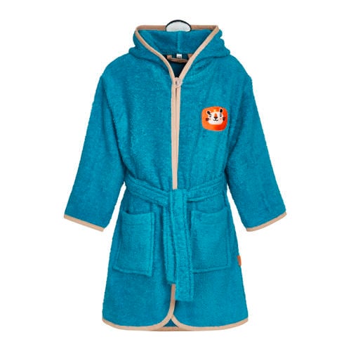 Playshoes badjas Jungle 3D blauw afbeelding