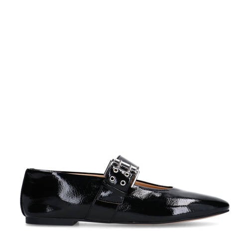 Sacha lak ballerina's zwart afbeelding
