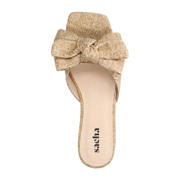 thumbnail: Sacha raffia slippers beige