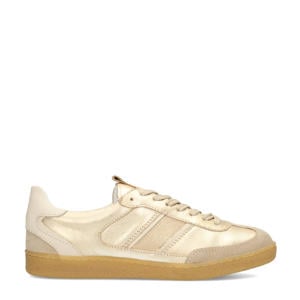 Polaro leren sneakers goud