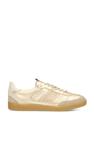 Polaro leren sneakers goud