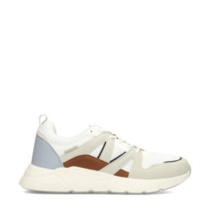 sneakers wit/beige