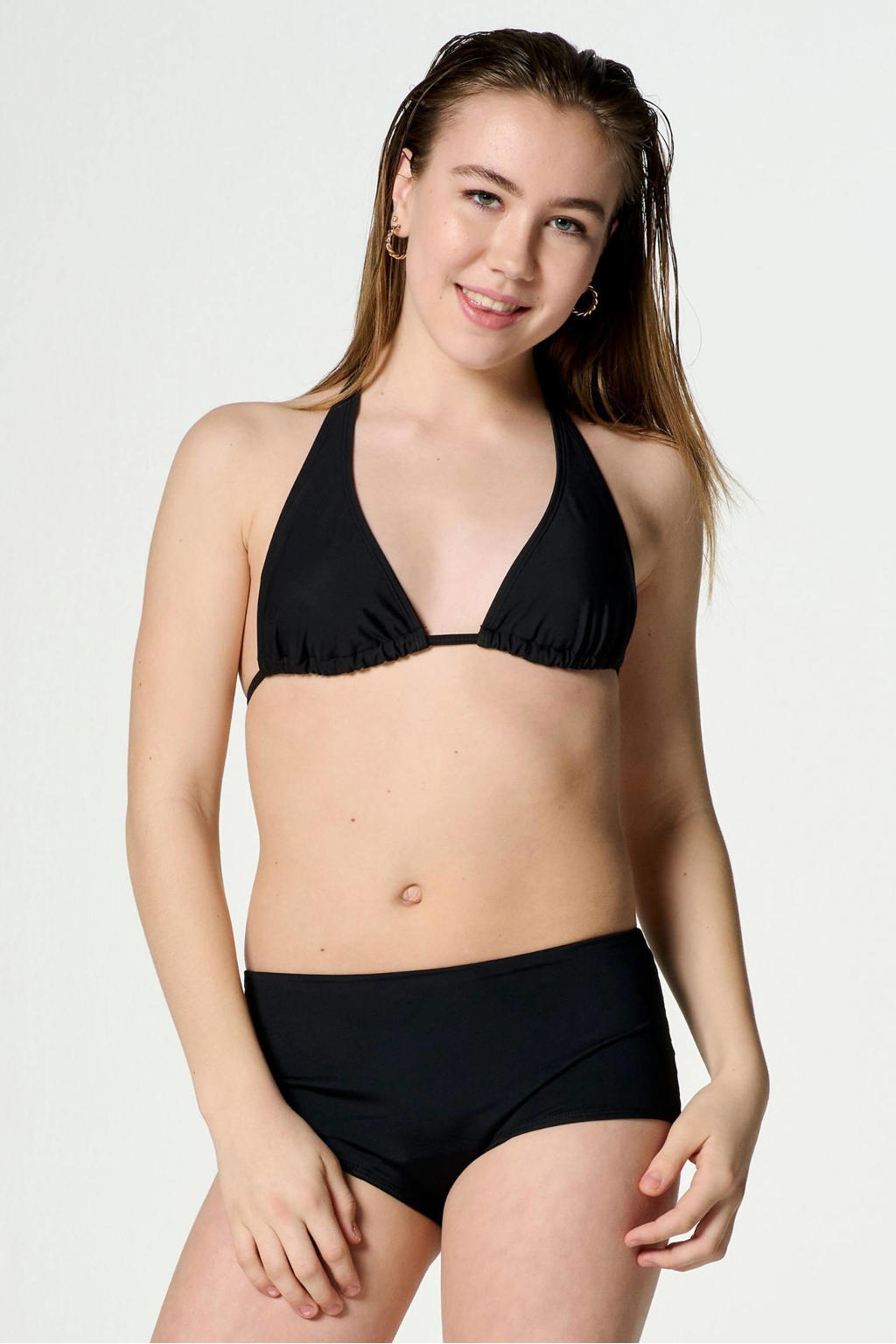 Moodies Undies menstruatie bikini-boxer light/medium zwart