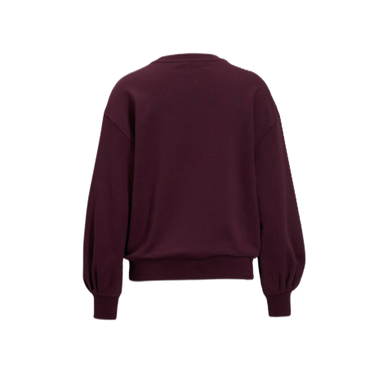 anytime sweater bordeauxrood