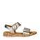 Gabor leren sandalen champagne