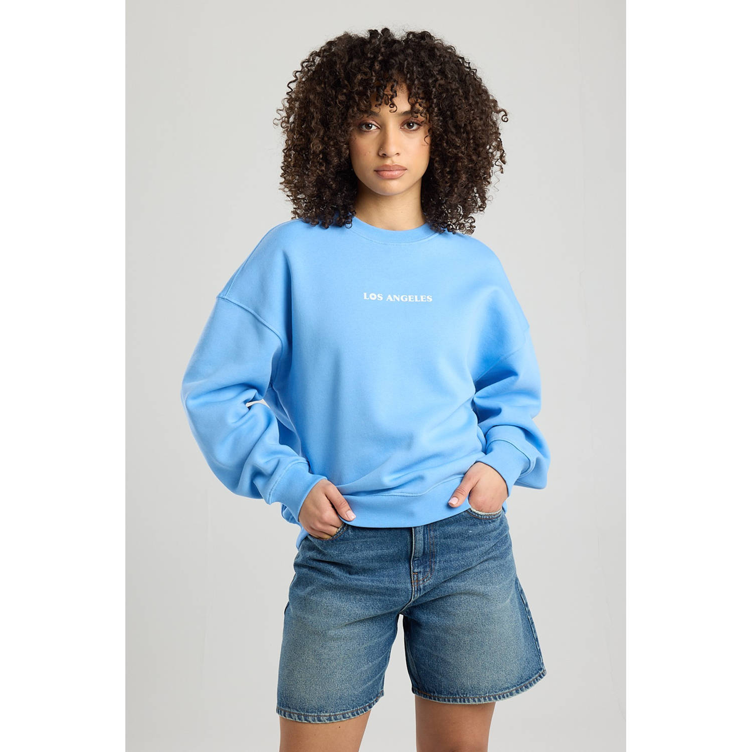 America Today sweater blauw