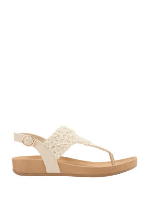 sandalen ecru