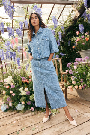 spijkerrok medium blue denim