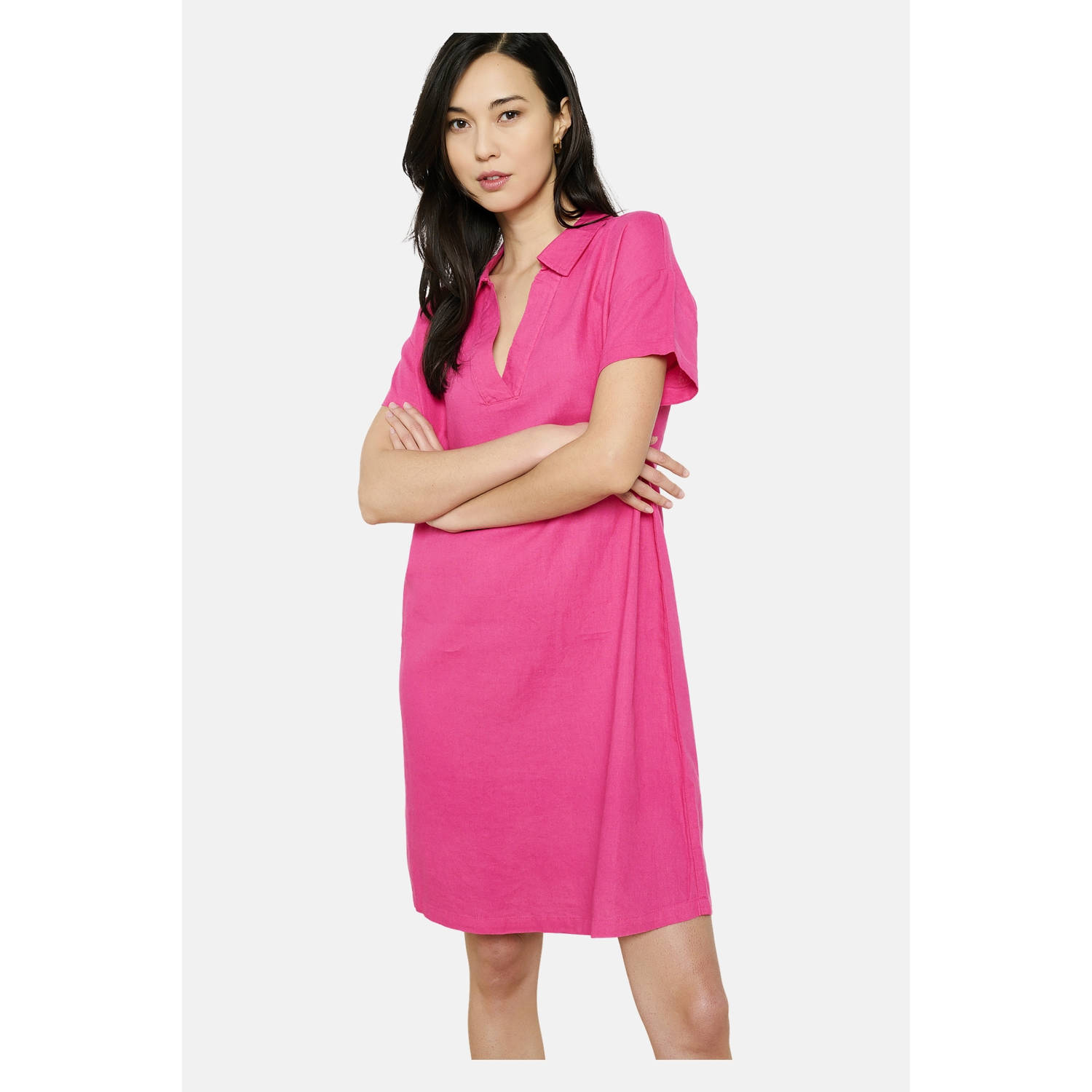 LOLALIZA zomerjurk roze