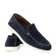 thumbnail: Memphis One suède loafers donkerblauw