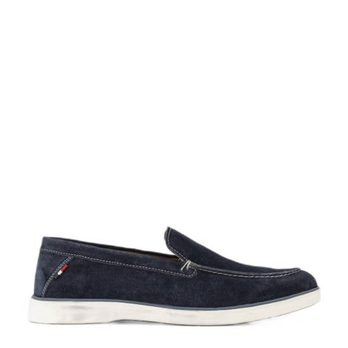 Memphis One suède loafers donkerblauw afbeelding