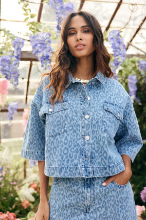 denim spijkerjas medium blue denim