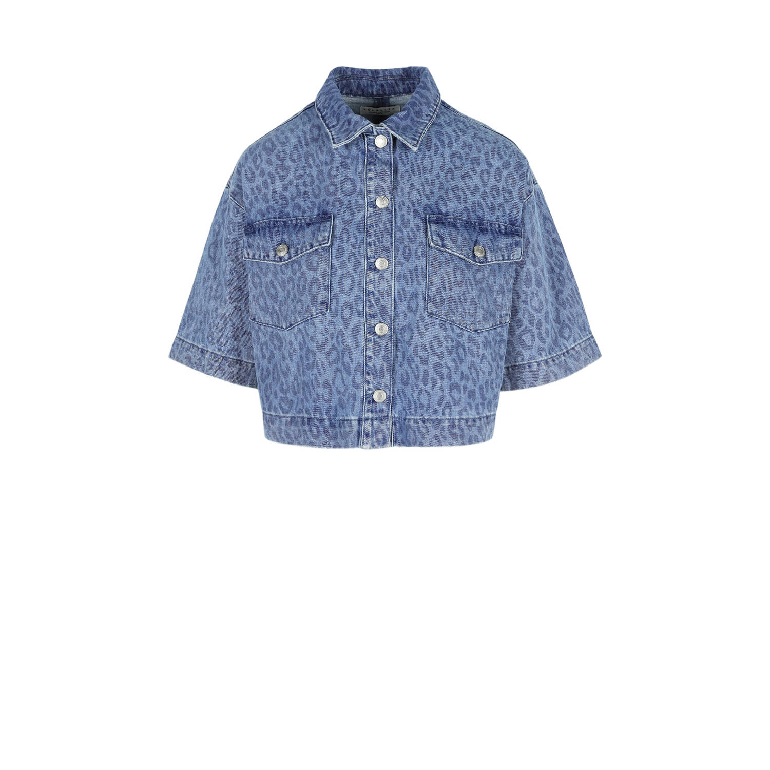 LOLALIZA denim spijkerjas medium blue denim