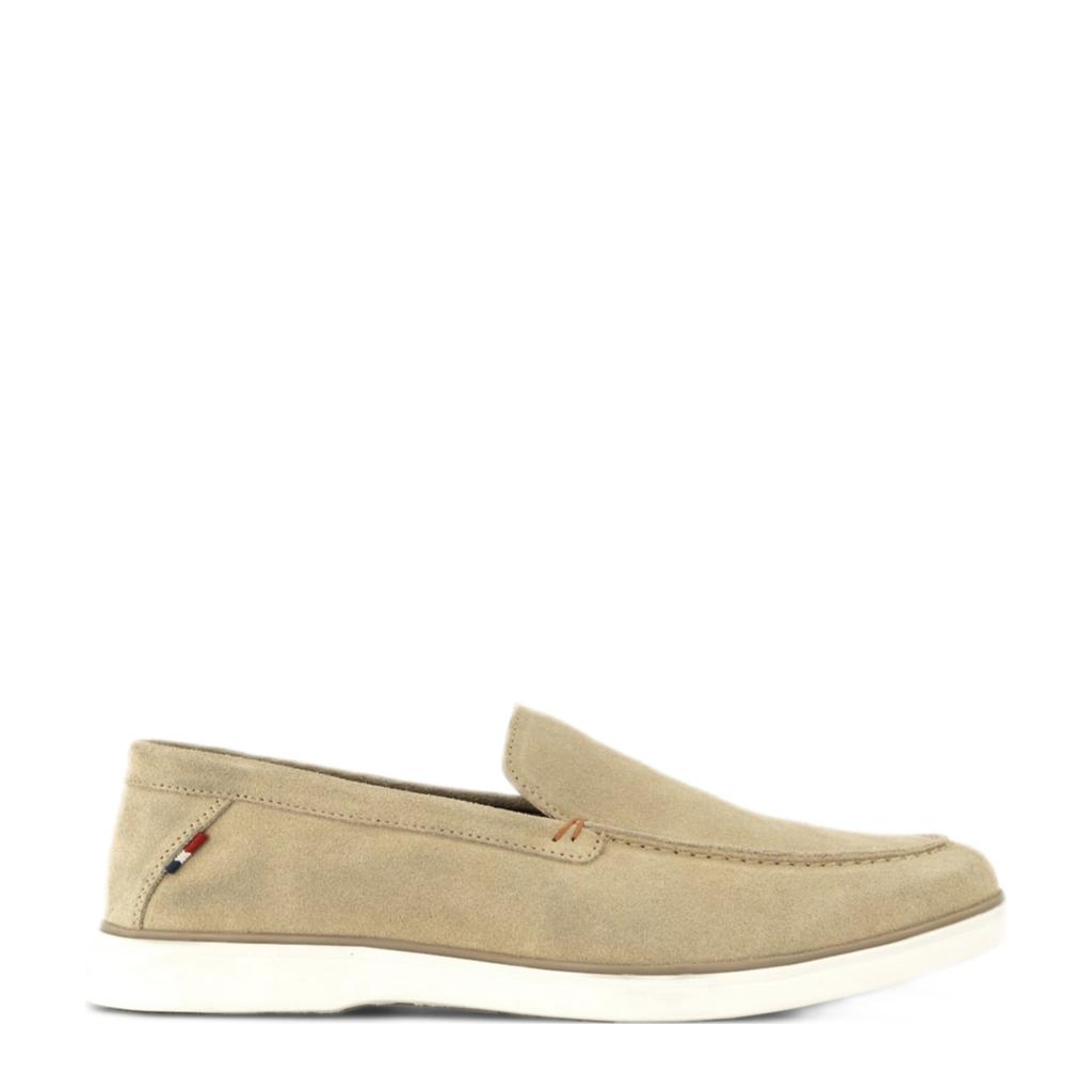 Beige heren Memphis One suède loafers
