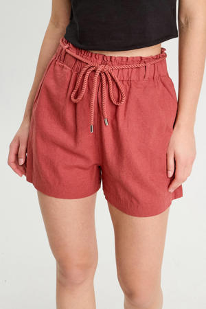 high waist casual short roodbruin