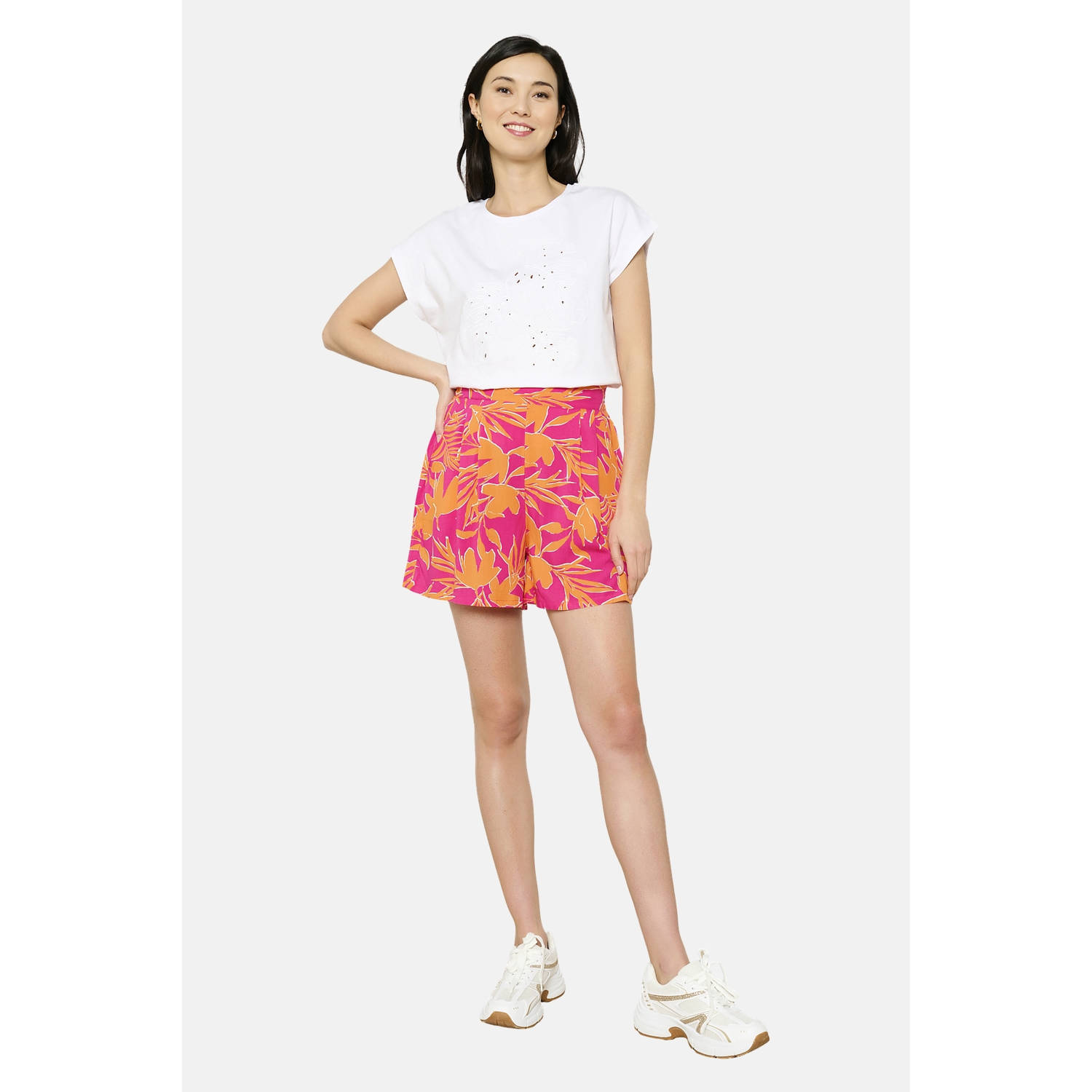 LOLALIZA regular waist casual short roze