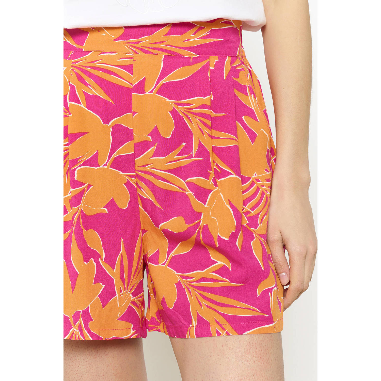 LOLALIZA regular waist casual short roze