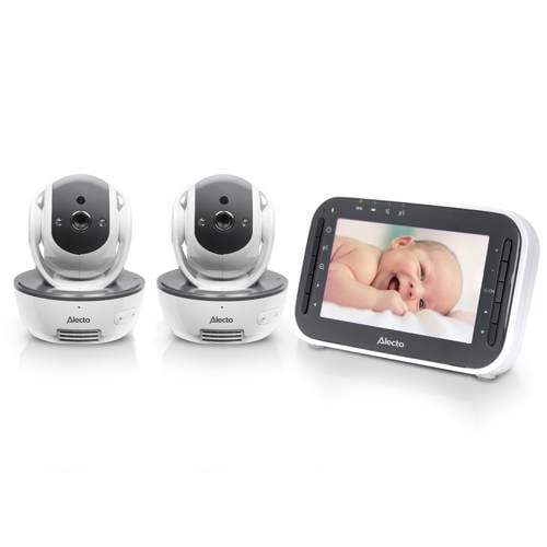 Alecto DVM200M + DVM200C Babyfoon met camera en 4.3' kleurenscherm + Extra camera afbeelding