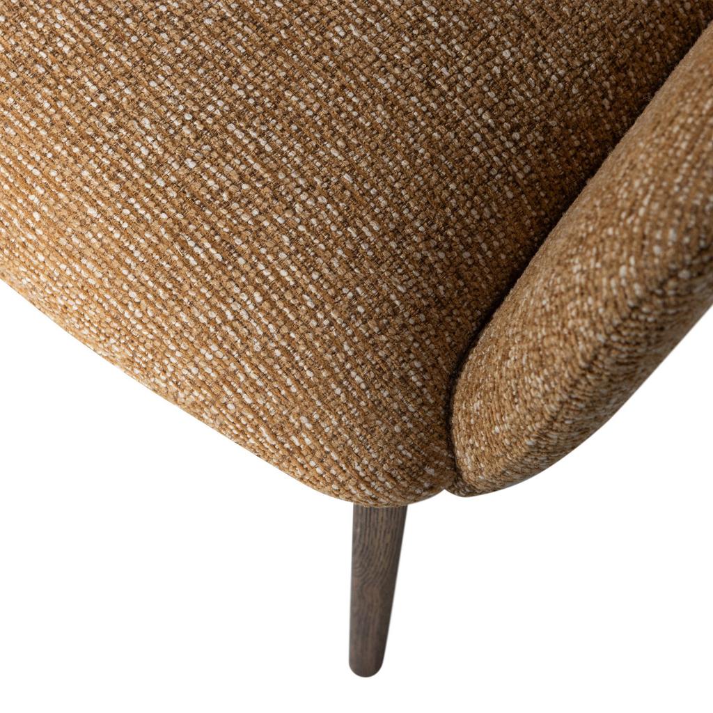 WOOOD WOOOD Murat Eetkamerstoelen Houten Bruine Poot - Naturel - Set van 2