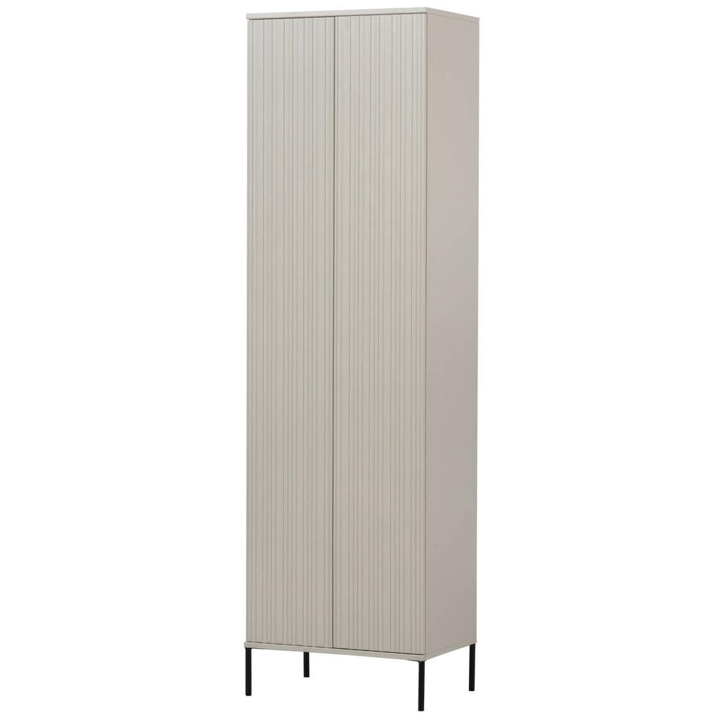 WOOOD New Gravure Hoge Kast - Eiken - Naturel - 210x60x42