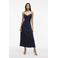VILA jurk marineblauw