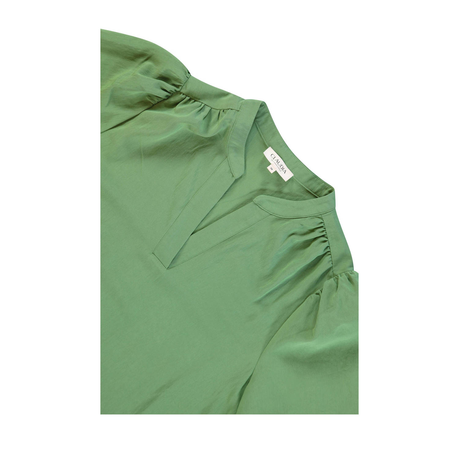 Claudia Sträter blousetop groen