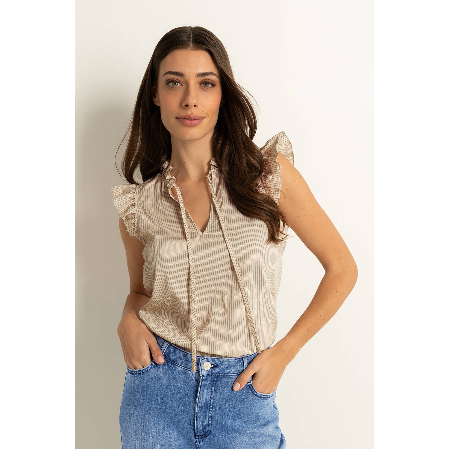 Claudia Sträter blousetop beige
