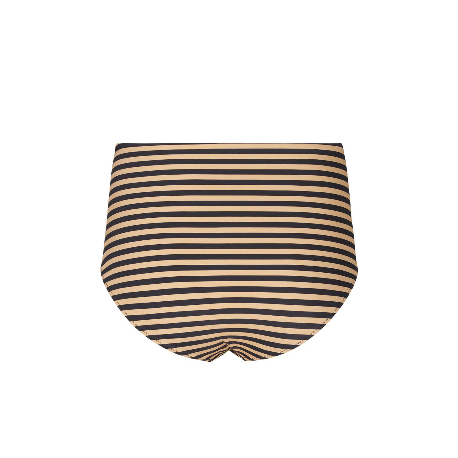 Zizzi high waist bikinibroekje STENNA beige zwart