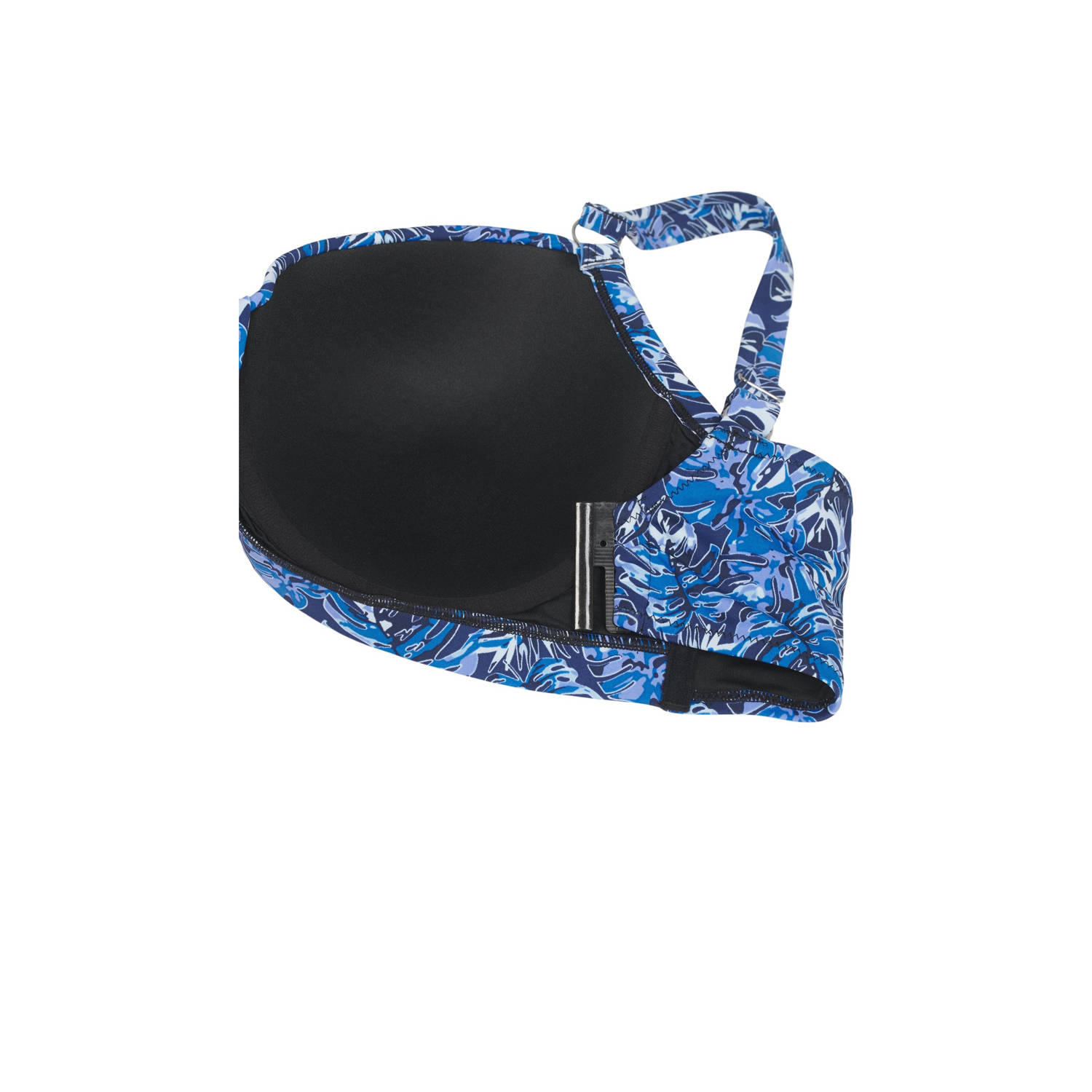 Zizzi voorgevormde beugel bikinitop STENNA blauw