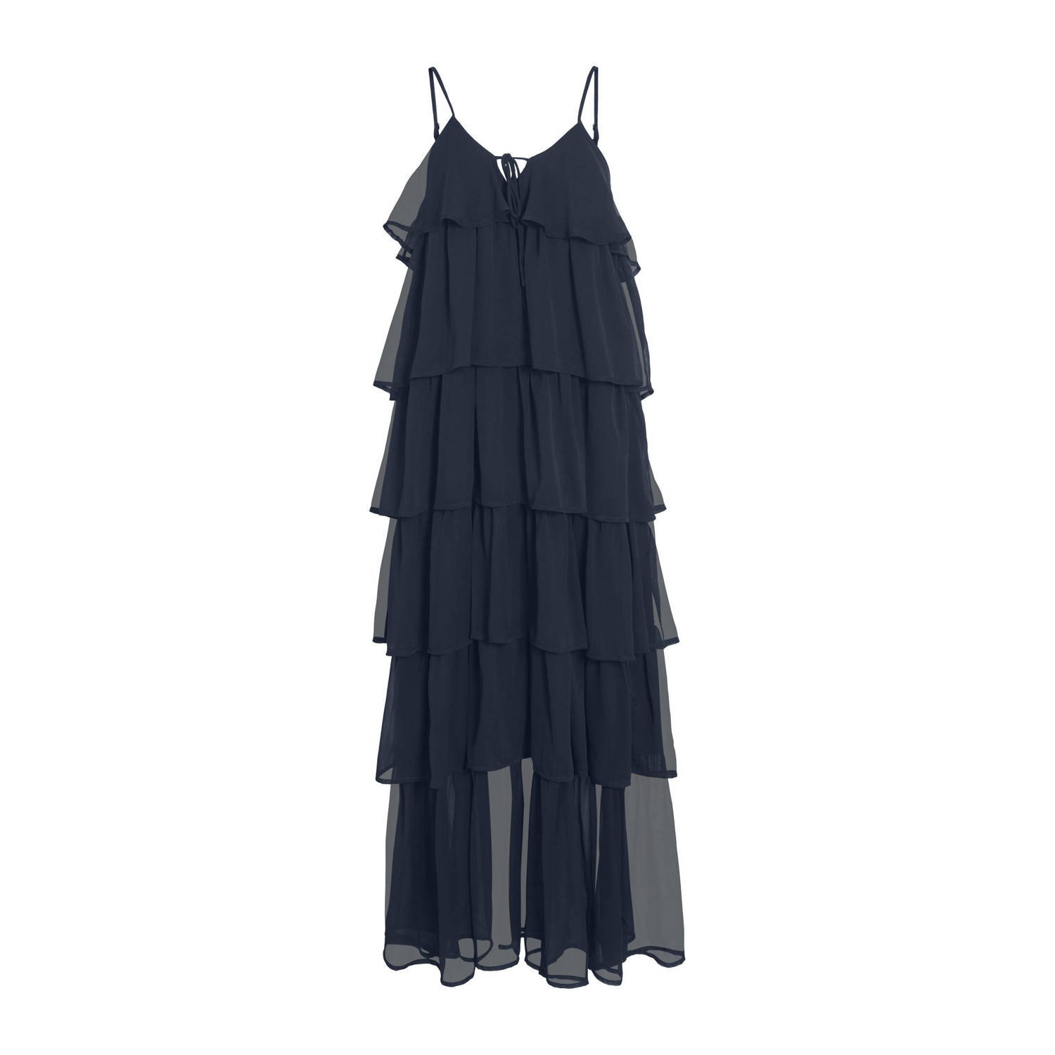 VILA maxi jurk marine