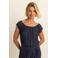 Expresso top donkerblauw