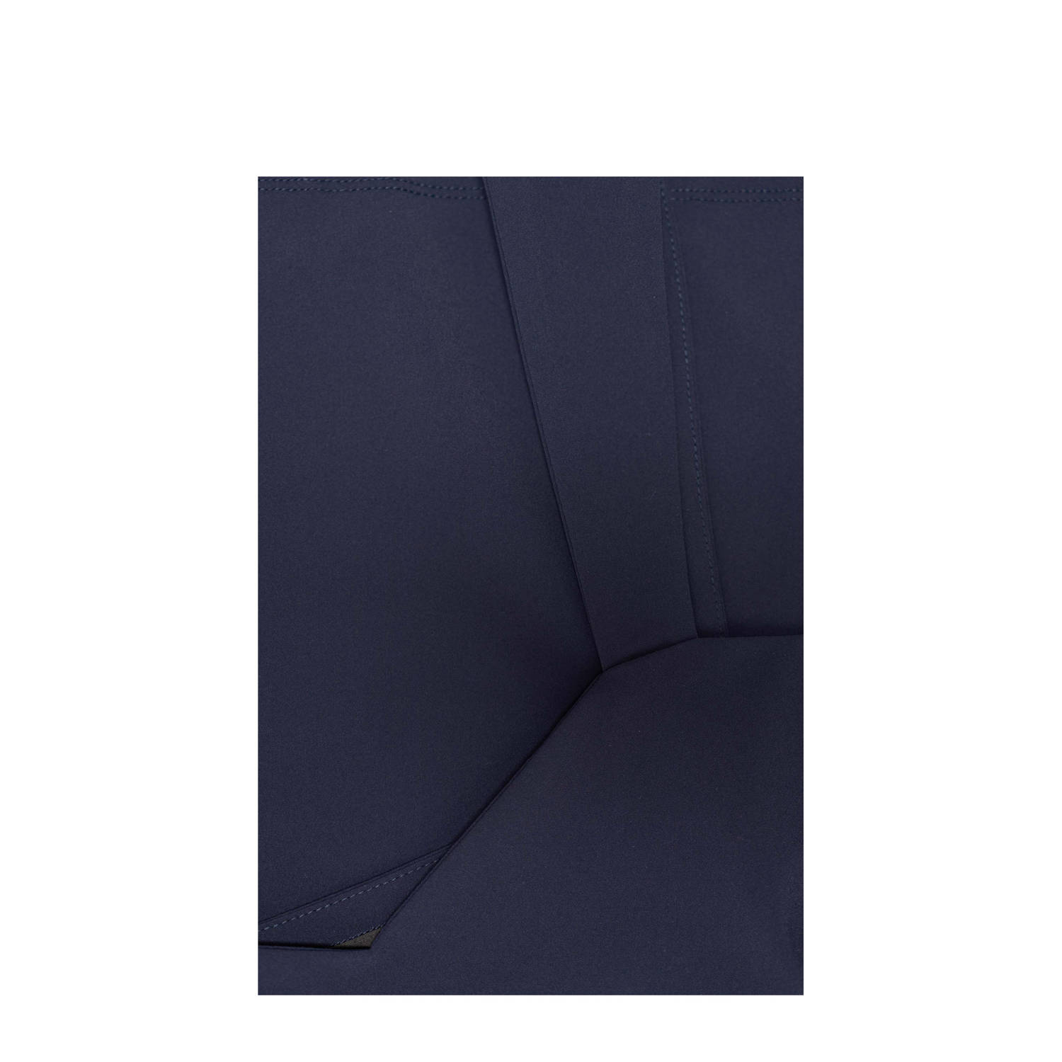 Expresso travelstof top donkerblauw