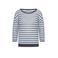 Expresso trui blauw gebreid