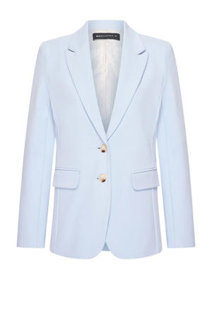 jersey regular blazer lichtblauw