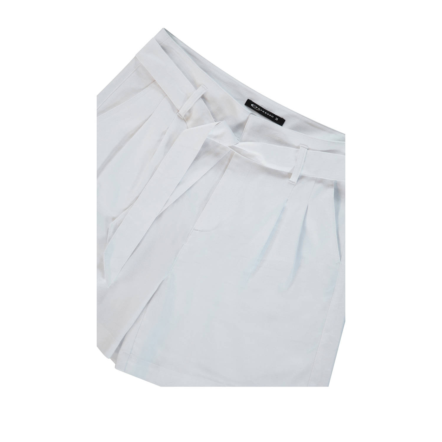 Expresso straight high waist bermuda short wit