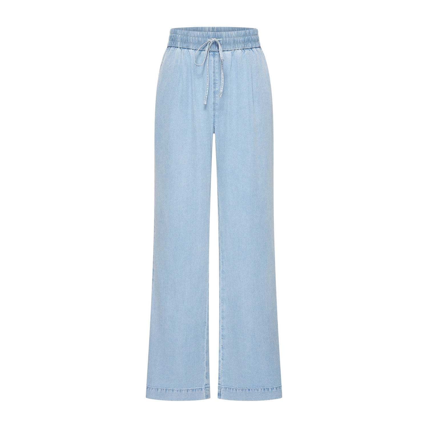 Expresso high waist wide leg jeans light blue denim