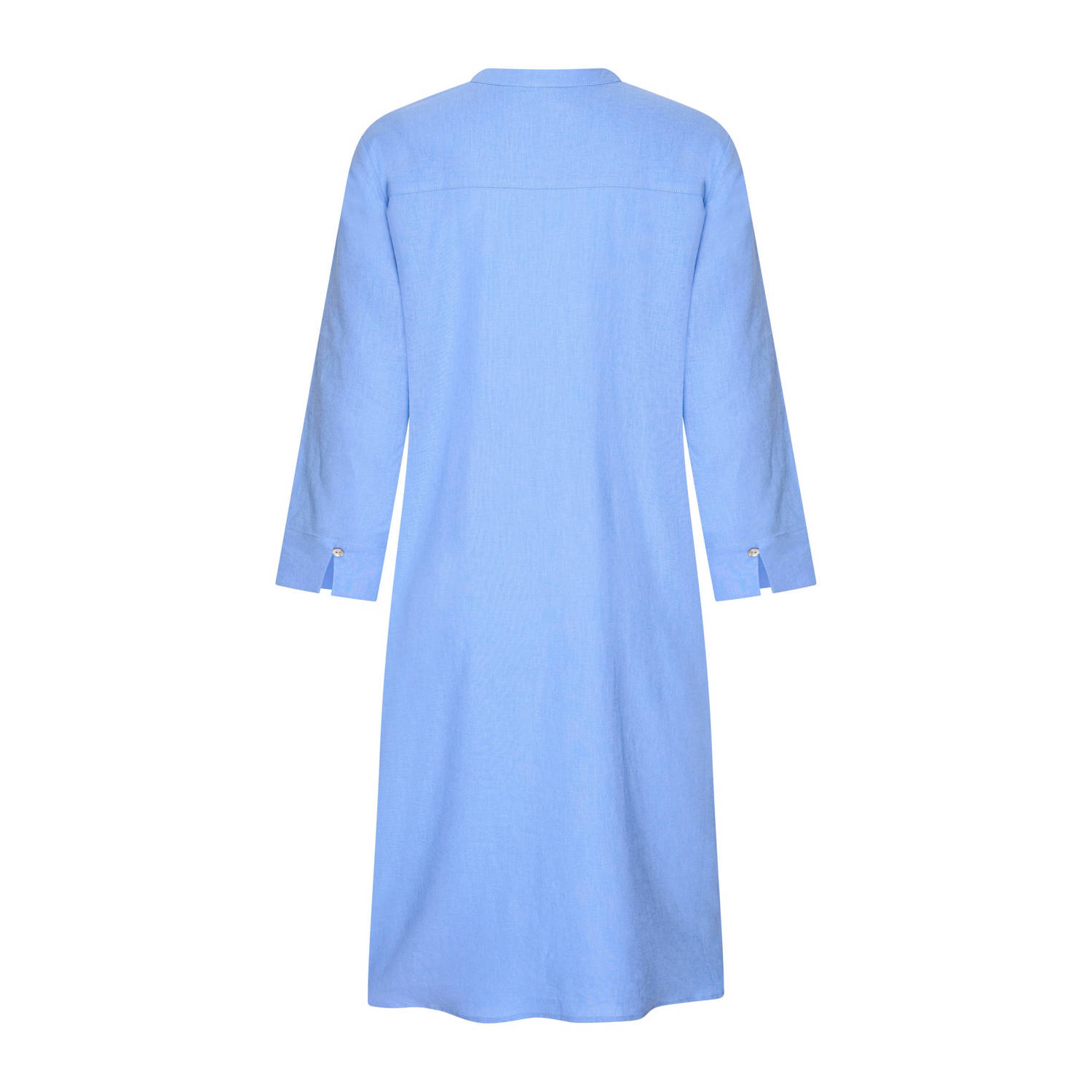 Expresso linnen blousejurk blauw