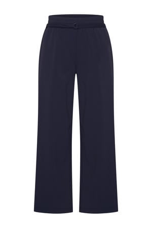 broek travelstof donkerblauw