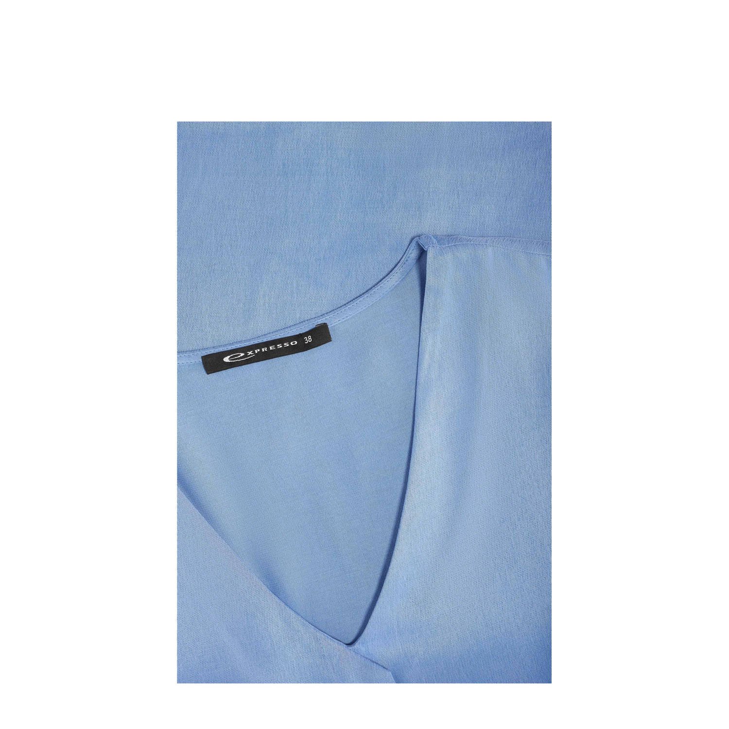 Expresso top blauw