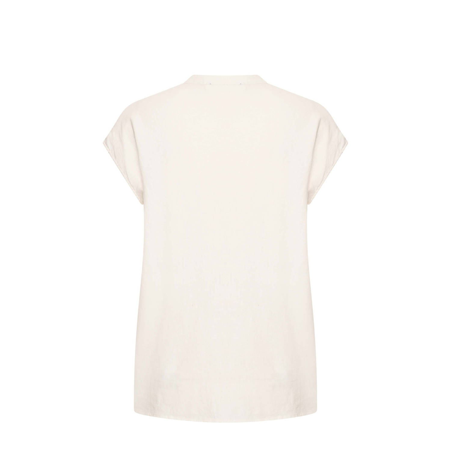 Expresso linnen blouse ecru