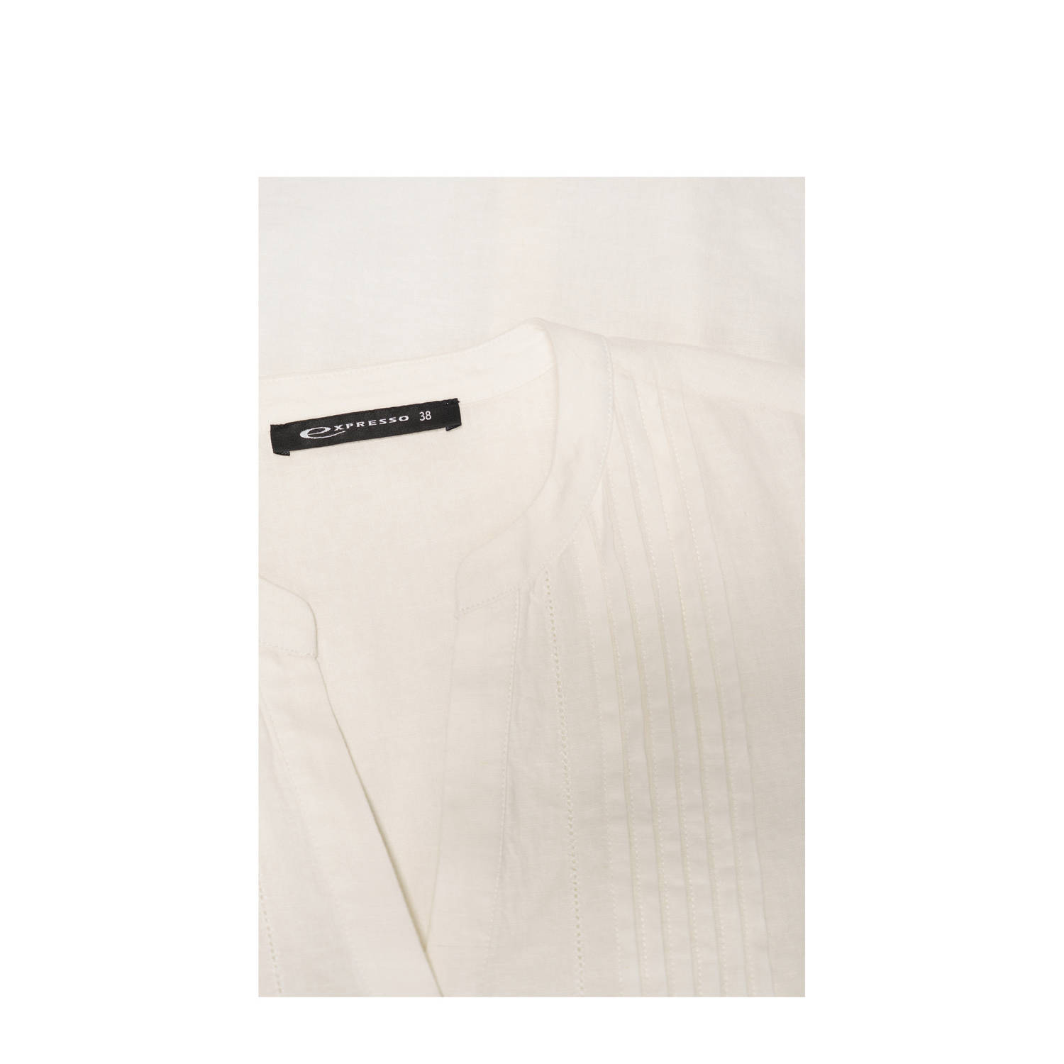 Expresso linnen blouse ecru