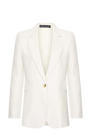 linnen regular blazer ecru