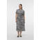 VERO MODA CURVE blousejurk zwart