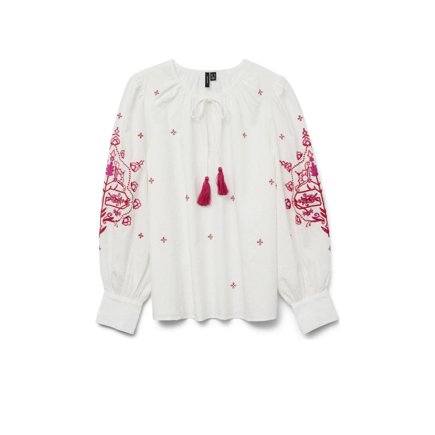 VERO MODA CURVE blousetop wit