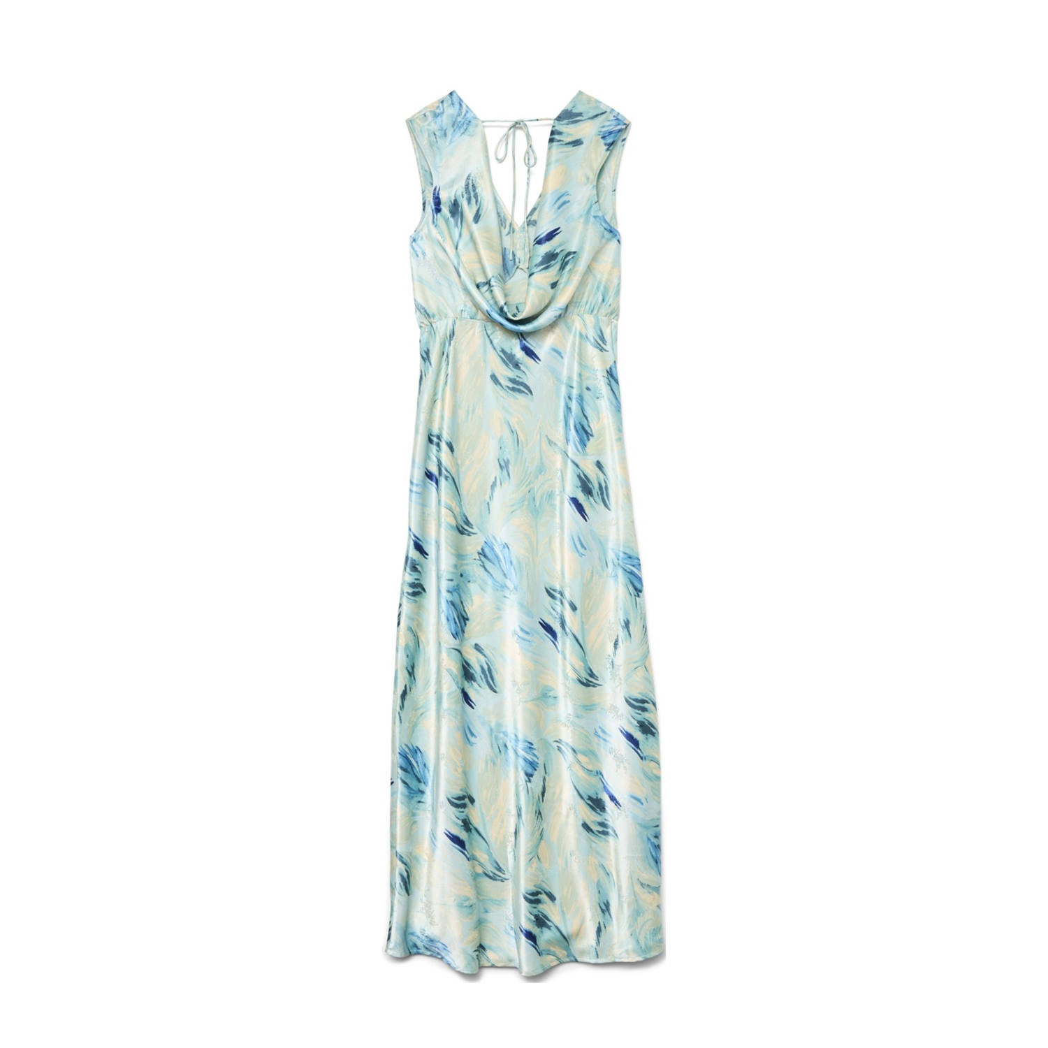 VERO MODA CURVE A-lijn jurk turquoise