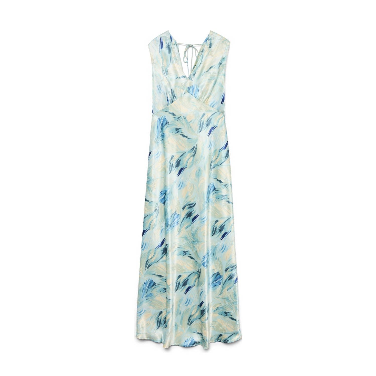 VERO MODA CURVE A-lijn jurk turquoise