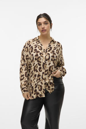 blouse bruin