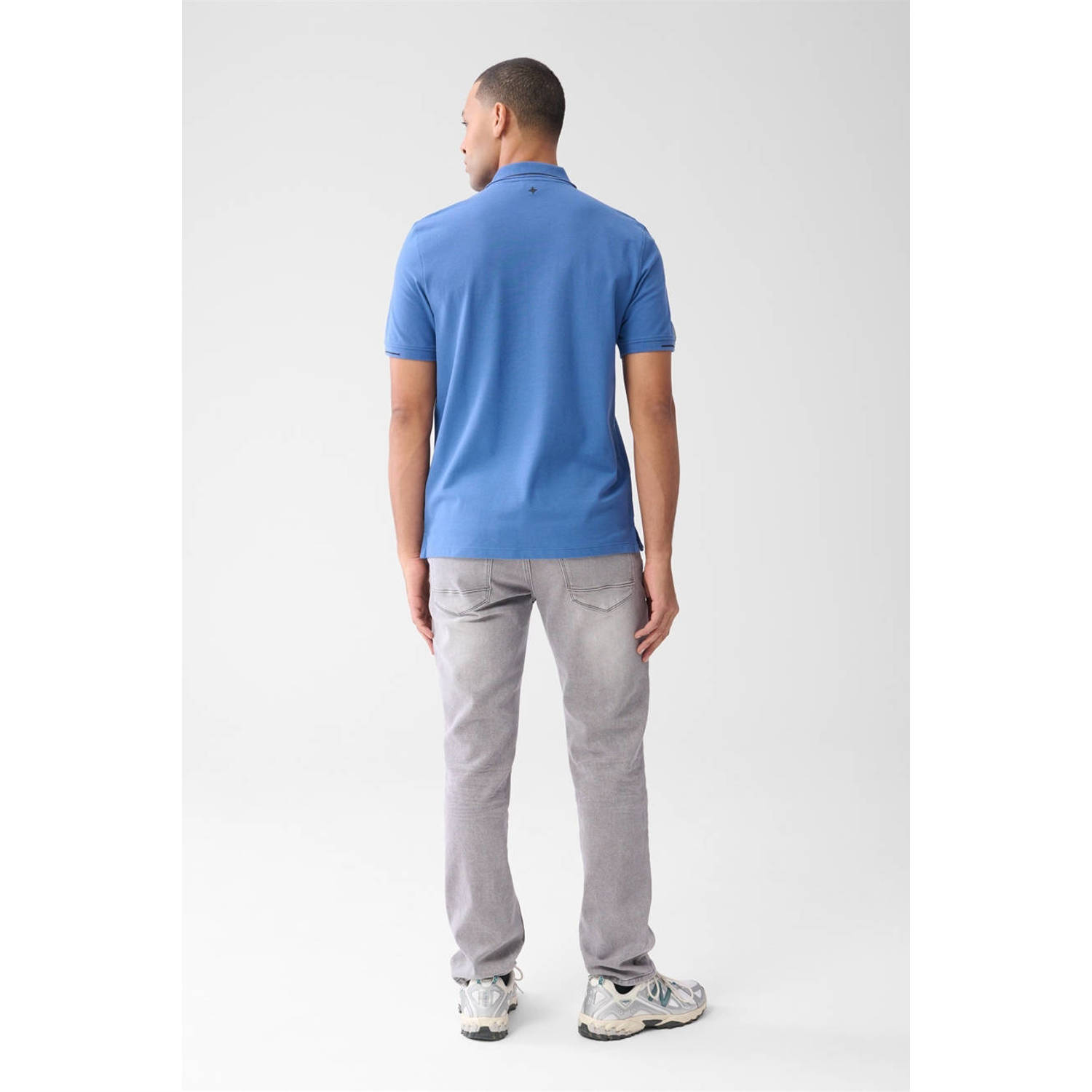 Shoeby regular polo blauw